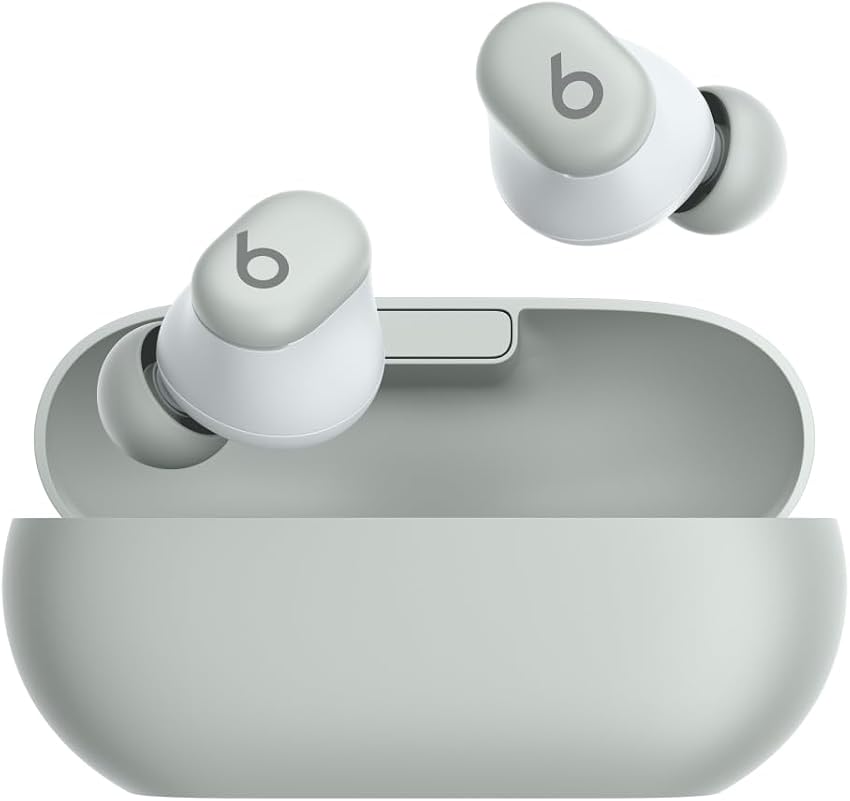 Detalle de Beats Solo Buds Inalámbricos, 18h, Micrófono, Gris Tormenta