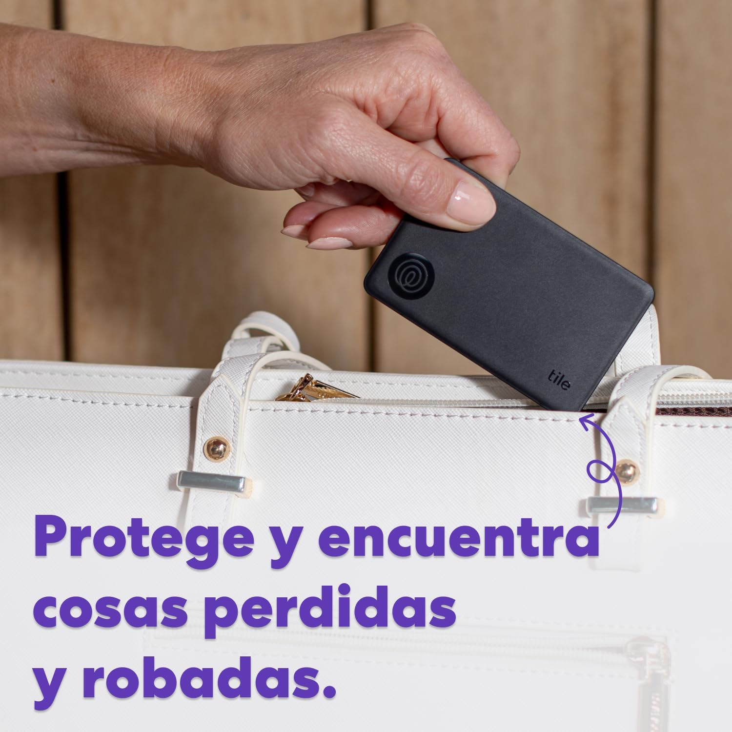 Detalle 2 de Tile by Life360 Slim (2024) - Localizador Bluetooth 📍 Paquete de 2