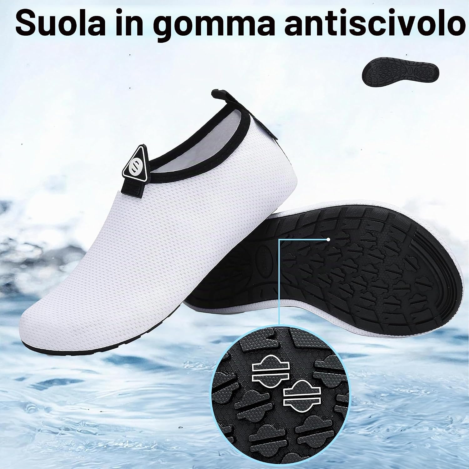 Thumbnail 6 de SAGUARO Scarpe da Scoglio - Asciugatura Rapida, Antiscivolo e Leggere (Gr. 36-47)