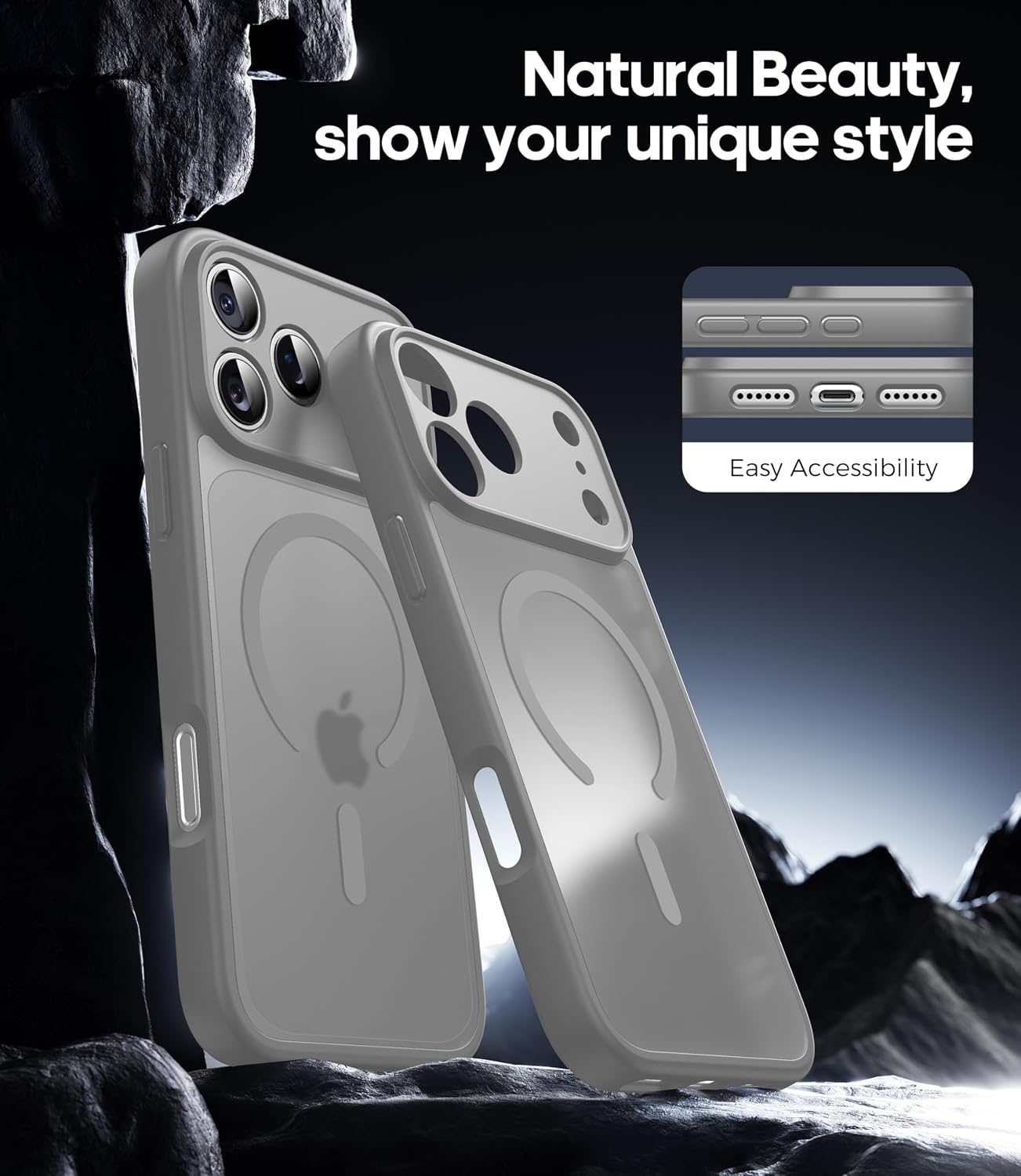 Detalle 2 de FLLAO iPhone 17 Pro Max magnetic case