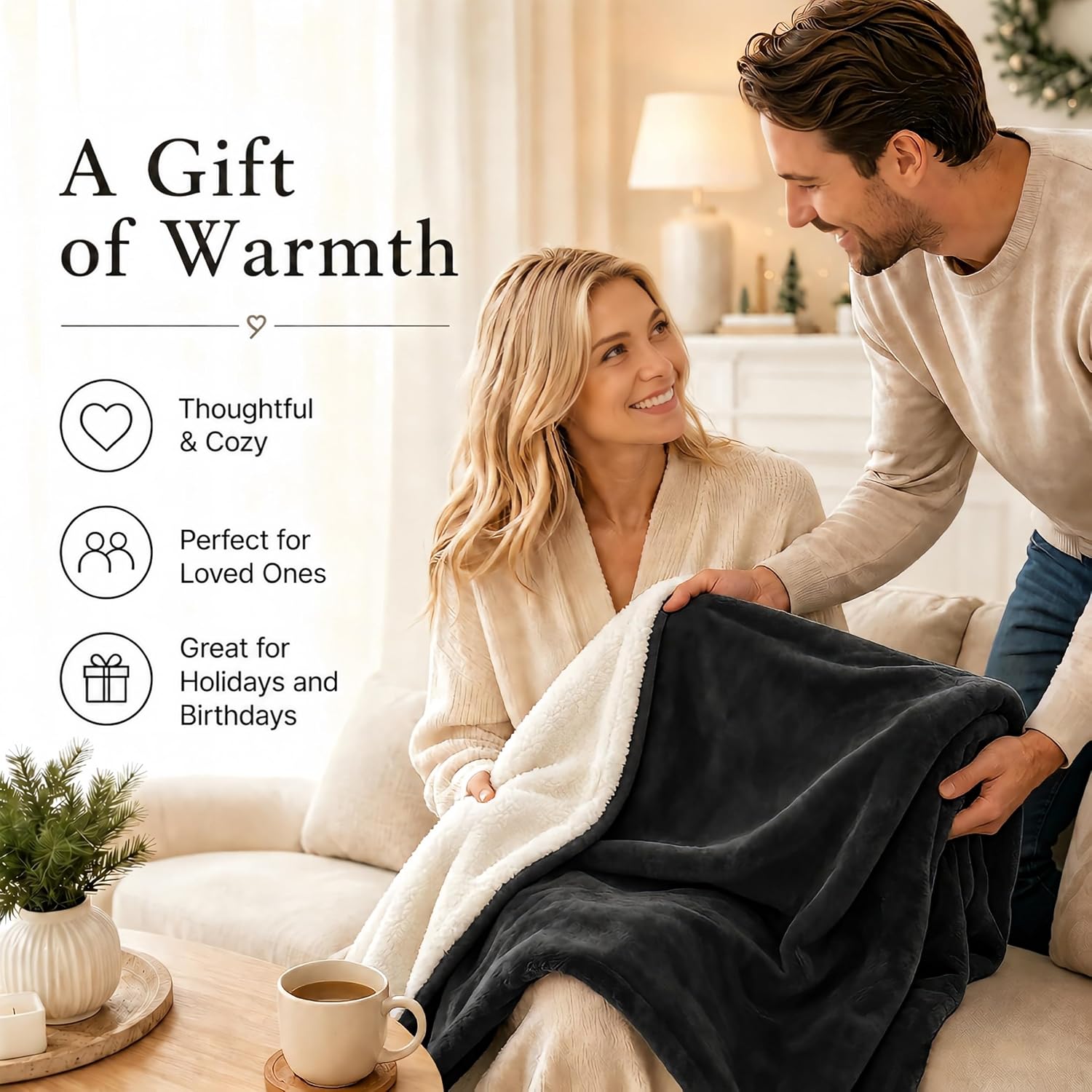Thumbnail 5 de RALYSUN Electric Heated Blanket 90"x100"
