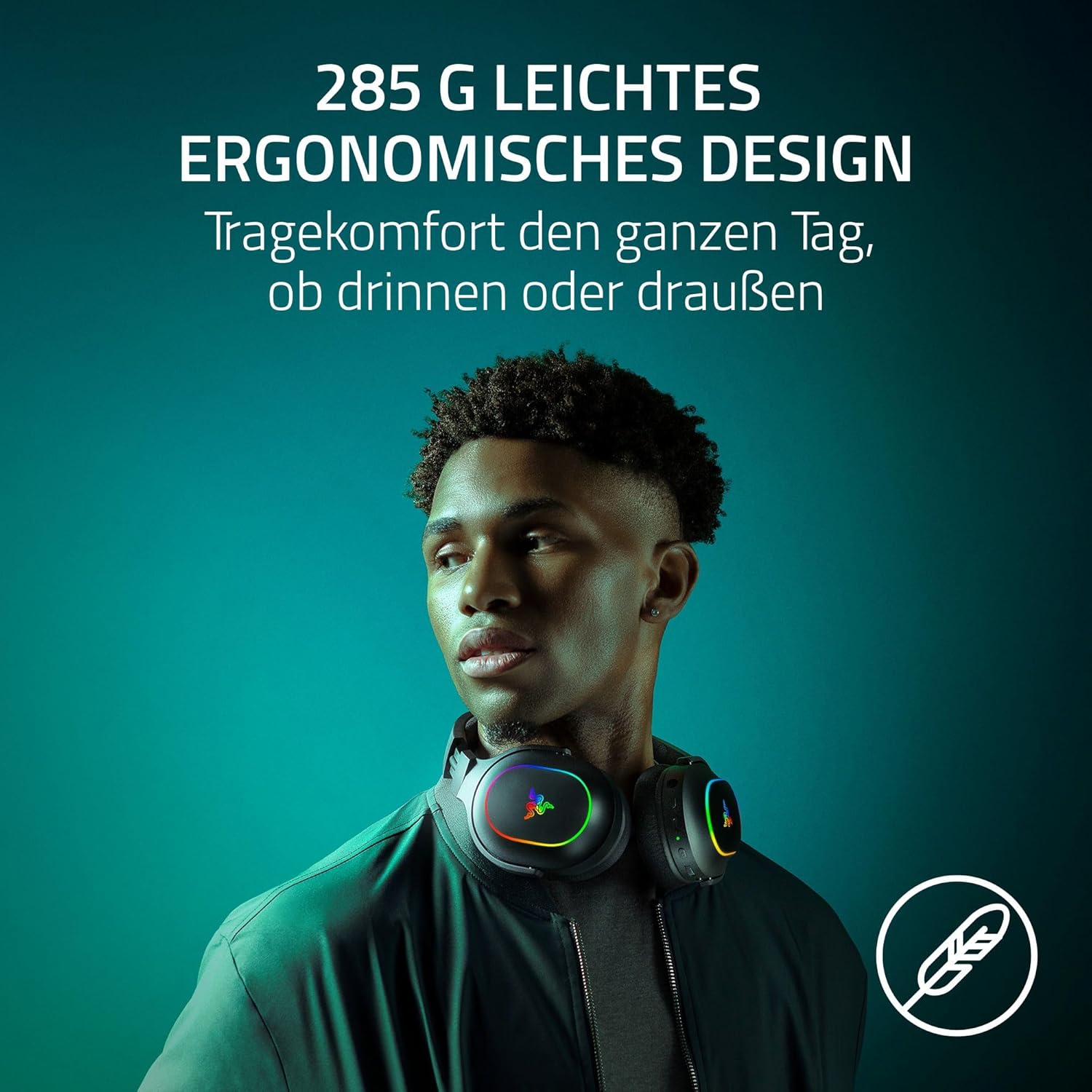 Thumbnail 2 de Razer Barracuda X Chroma: kabelloses Multiplattform-Gaming-Headset mit 6-Zonen Chroma RGB und SmartSwitch