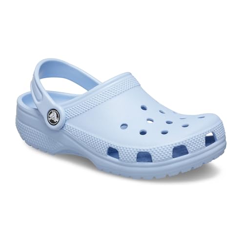 Detalle de Crocs Classic Clog K: Zoccoli unisex bambino in Blue Calcite, misura 28/29 EU