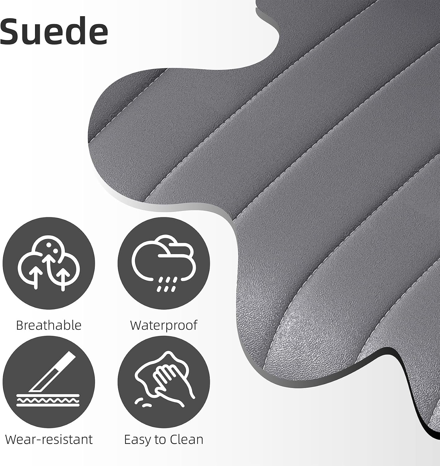 Detalle de Youhauchair Bar Stools Faux Leather