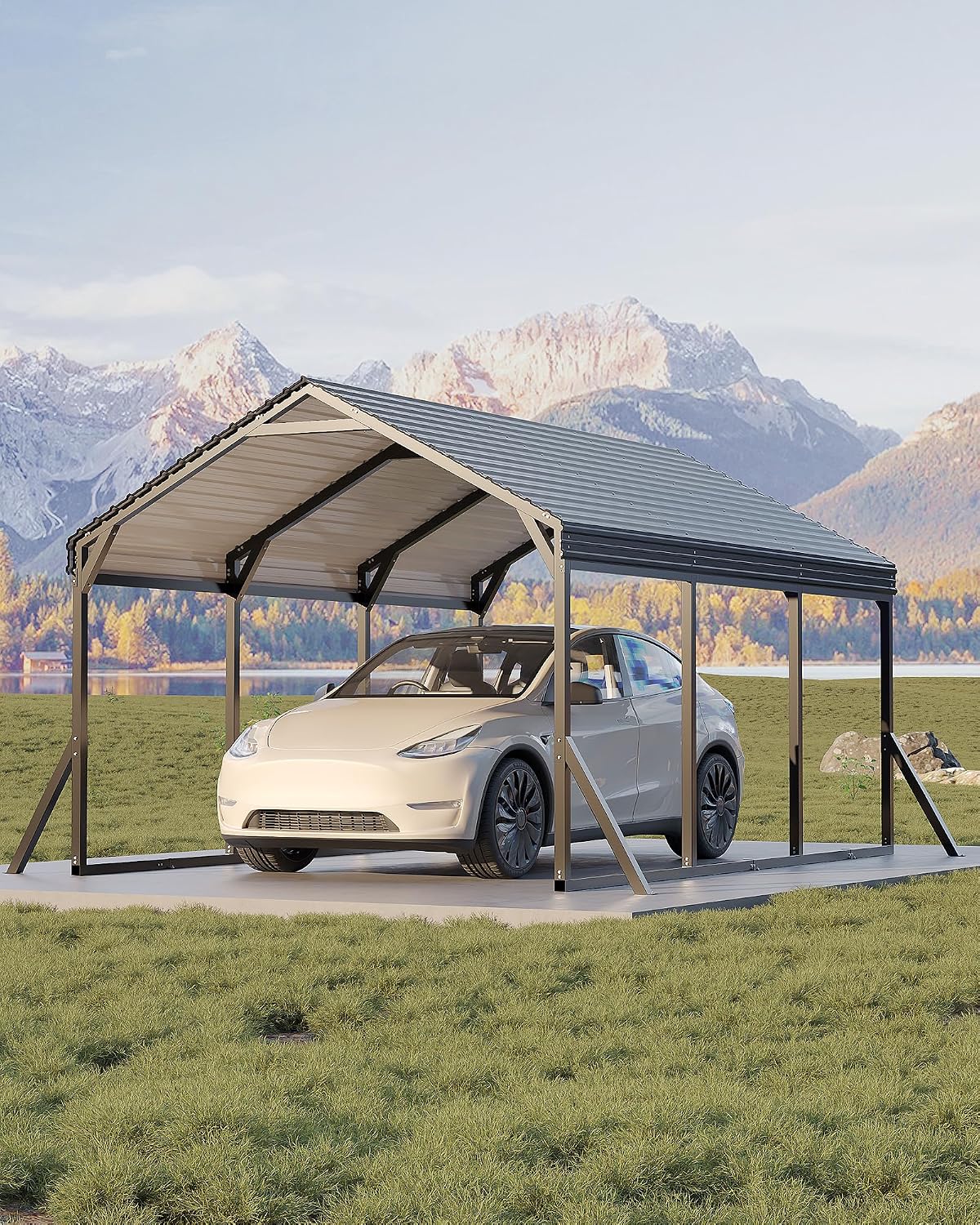 Thumbnail 6 de GarveeLife Portable Carport 12 x 20 Ft
