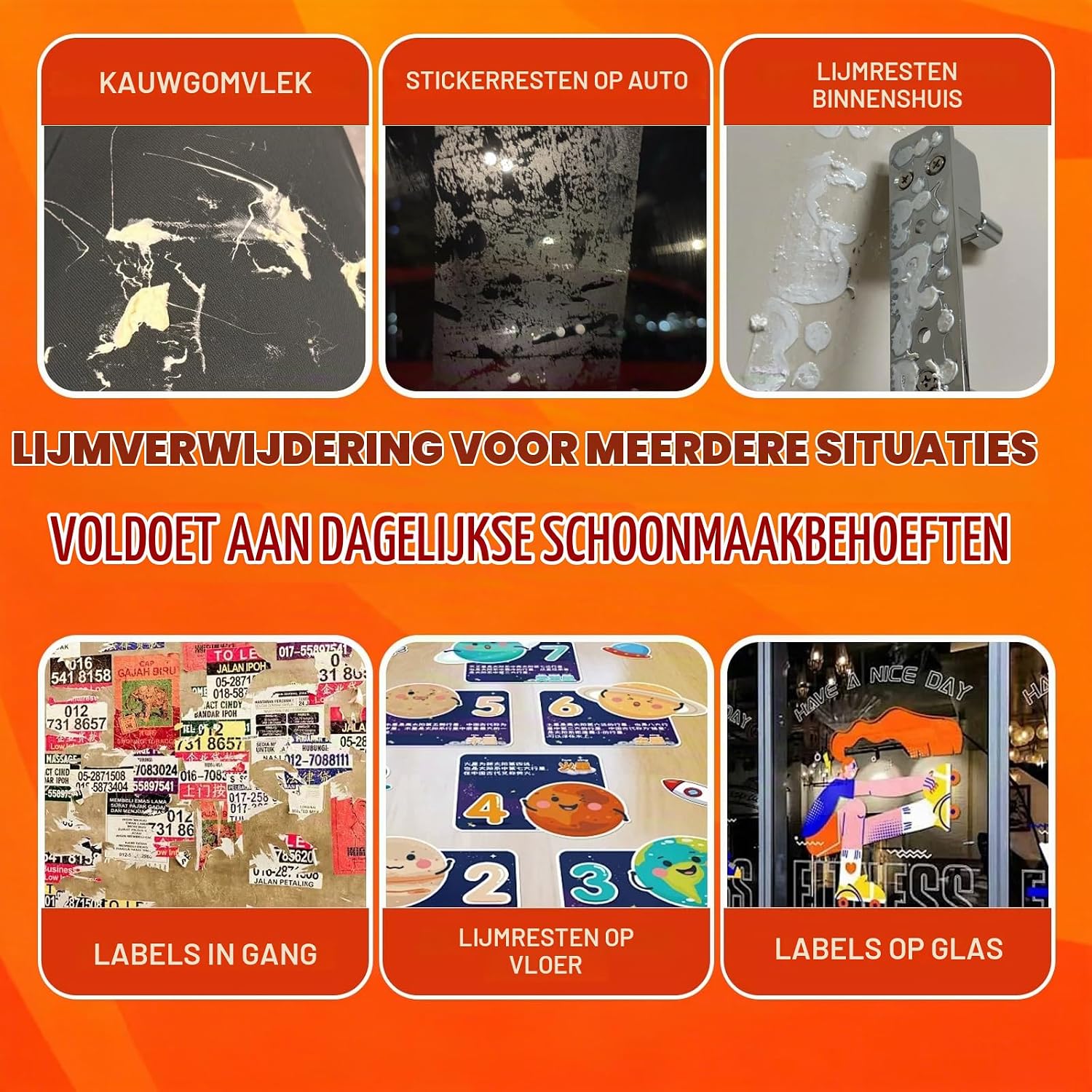 Detalle de Meoeot H003 lijmverwijderaar met schraper, 100 ml