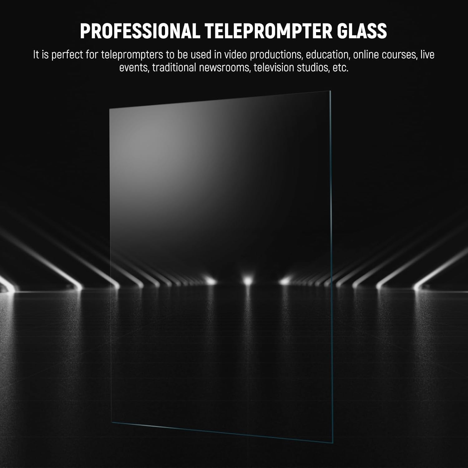 Detalle 2 de NEEWER NA17 répartiteur de faisceau pour téléprompteur DIY (verre de remplacement 17 pouces)