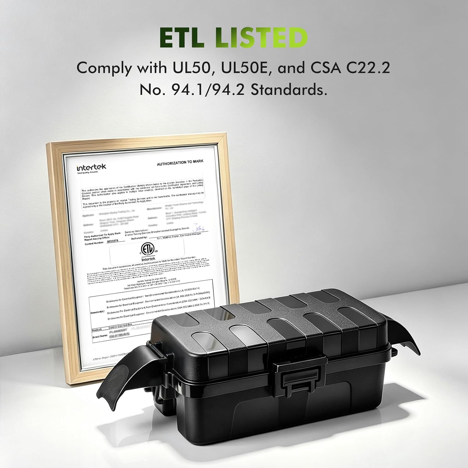 Thumbnail 6 de RESTMO O-ECC-4S Outdoor Electrical Box, IP55 Compact Cord Cover