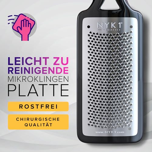 Detalle de NYK1 ULTIMATIVE Hornhautfeile Hornhautentferner für Fußpflege • Groß