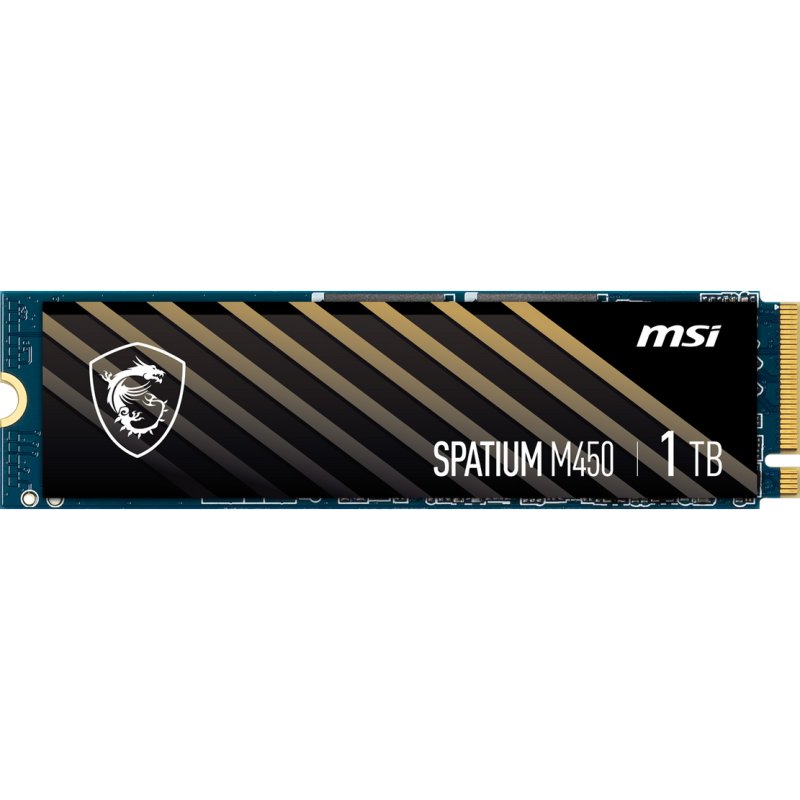 Detalle 2 de MSI SPATIUM M450 1TB: SSD NVMe PCIe 4.0 para rendimiento equilibrado