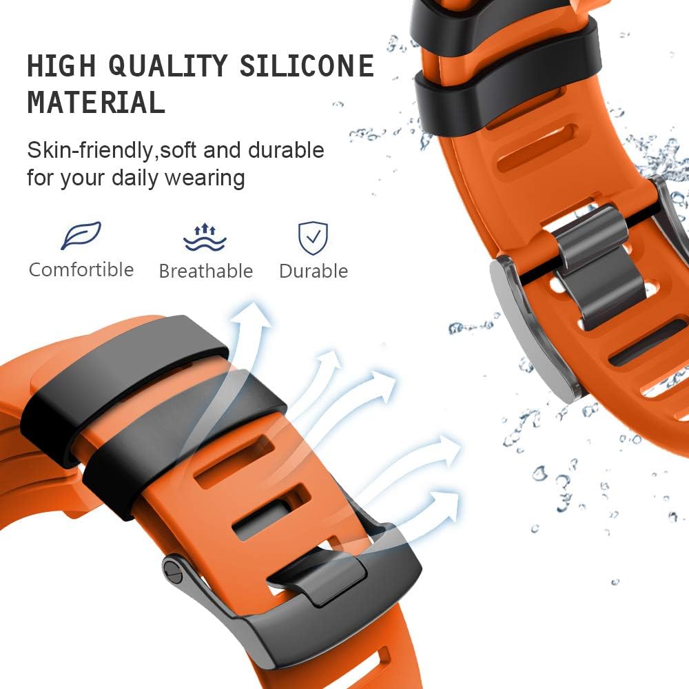 Detalle 2 de ANBEST cinturino sportivo TPU per Suunto Core
