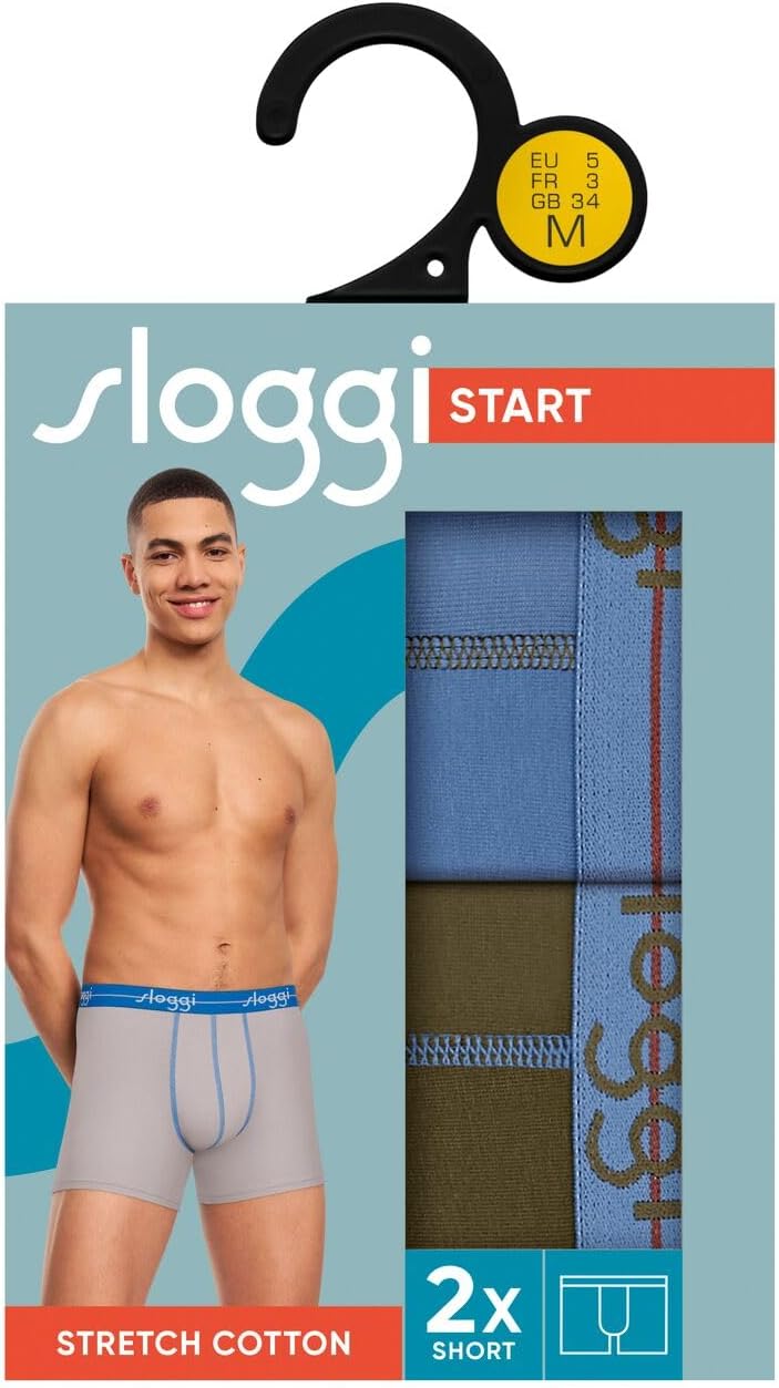 Thumbnail 6 de Sloggi Men Start Short C2p Box — sous-vêtement léger, design moderne