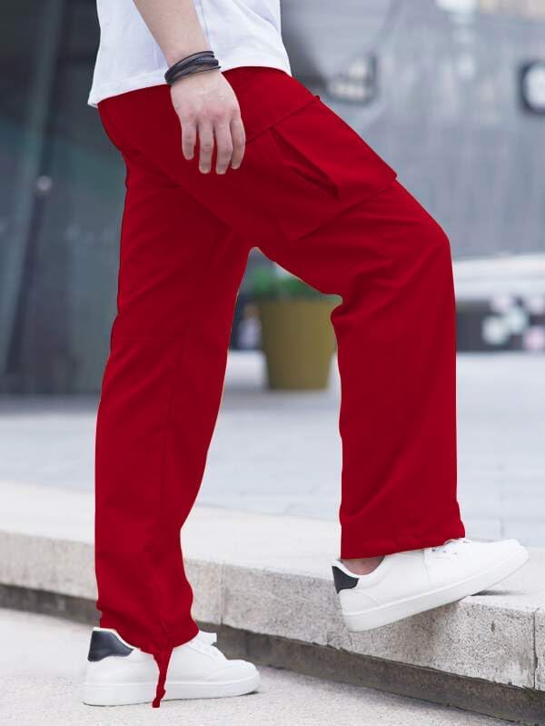 Thumbnail 6 de ALLABREVE Men's Straight-Leg Casual Joggers with Drawstring, Cotton Stretch