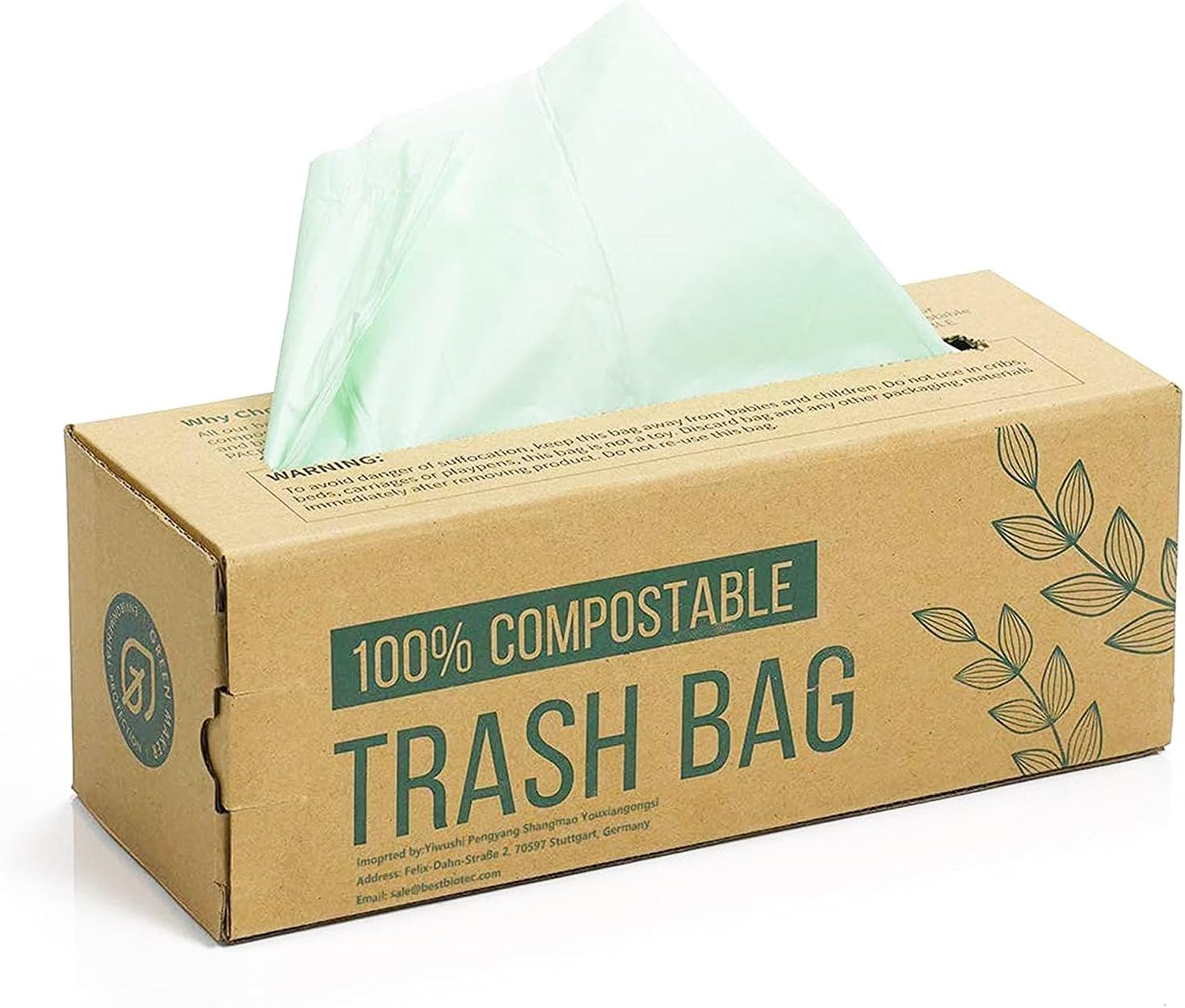 Detalle de GREEN MAKER Compost Bin Liners 6L, 150 bags