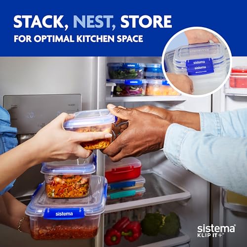 Thumbnail 5 de Sistema KLIP IT Plus Leakproof Food Storage Containers | 1 L (4 Pack)