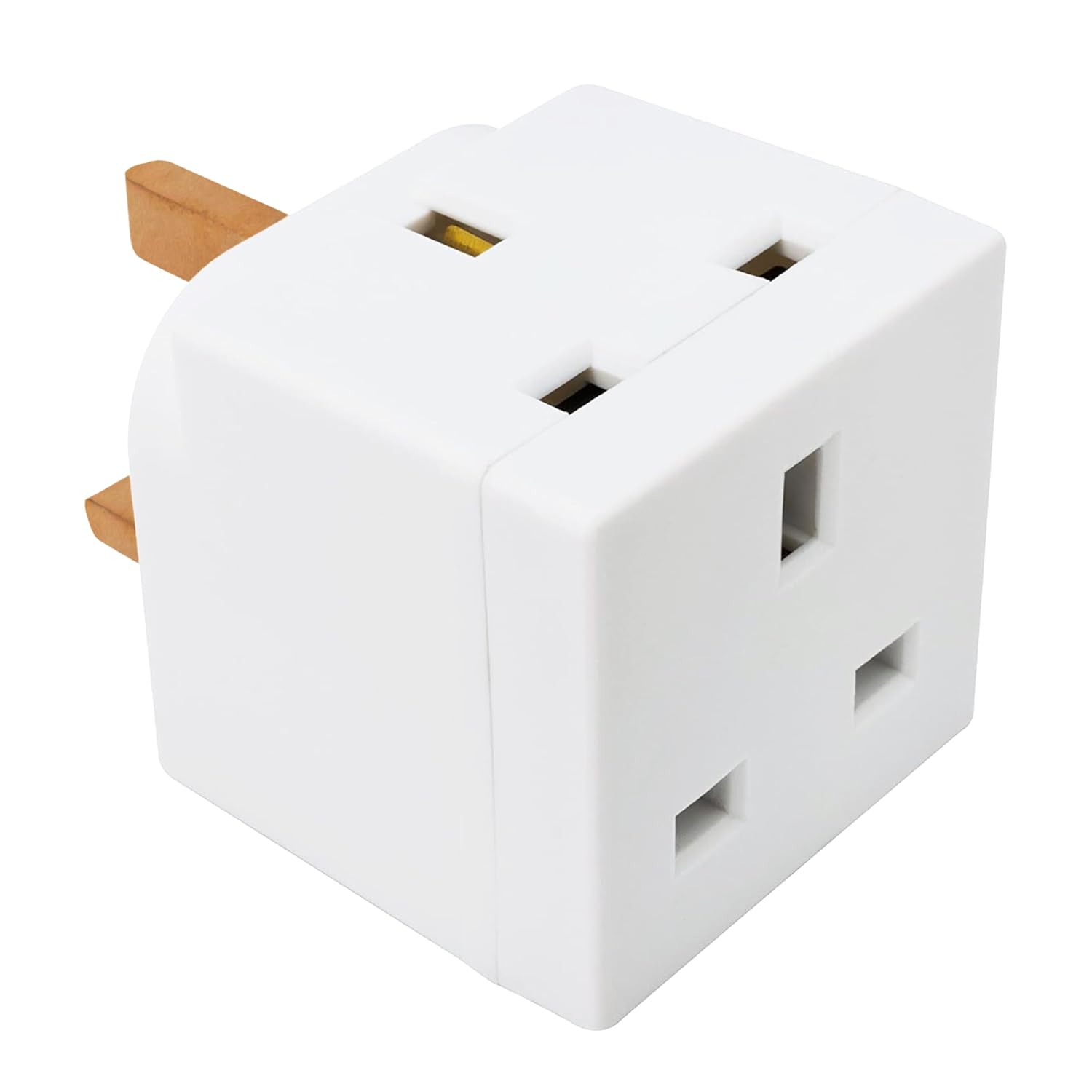 Double Dragon 13A 2-Way 3-Pin Multi Plug Adapter