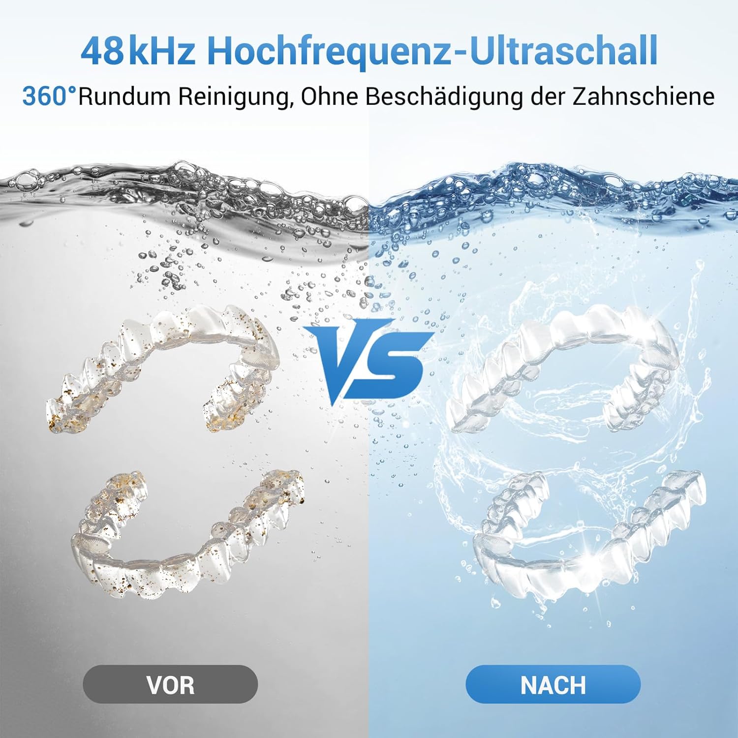 Thumbnail 1 de Ultraschallreinigungsgerät 48000Hz – 300ML Reinigungsbehälter