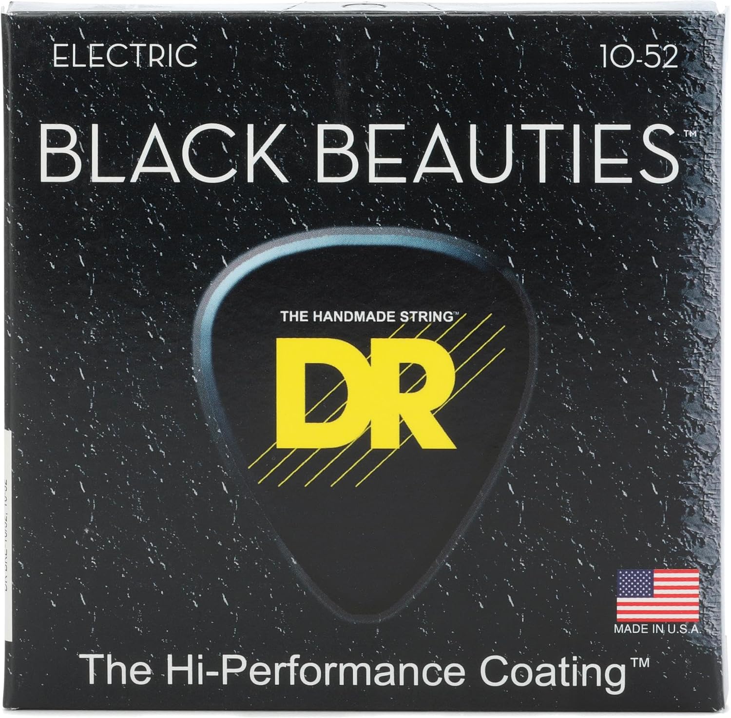 Thumbnail 3 de DR Strings Black Beauties – Jeu de cordes pour guitare électrique (Medium, 10-13-17-26-36-46)