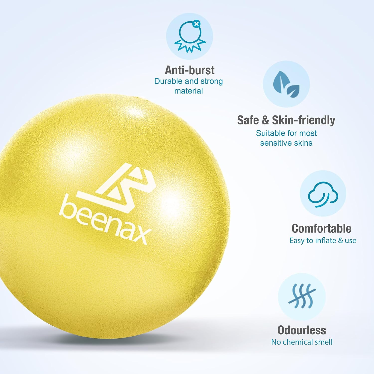 Thumbnail 3 de Beenax 23cm Soft Pilates Ball