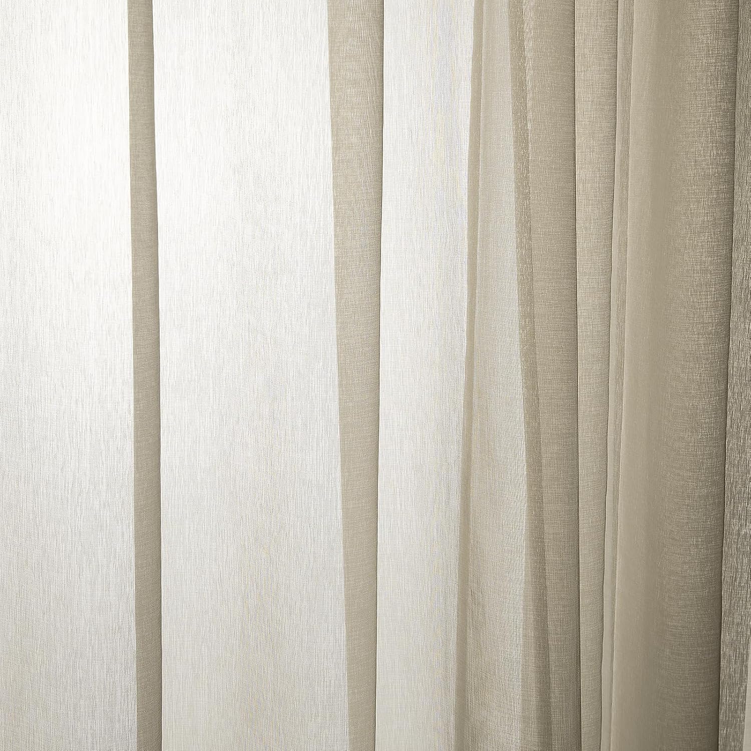 Detalle 2 de Topfinel Gardine mit Ösen 235 x 140 cm