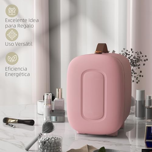 Thumbnail 5 de HOMCOM Mini Nevera Cosméticos 4L: pequeña, silenciosa y versátil para maquillaje y bebidas