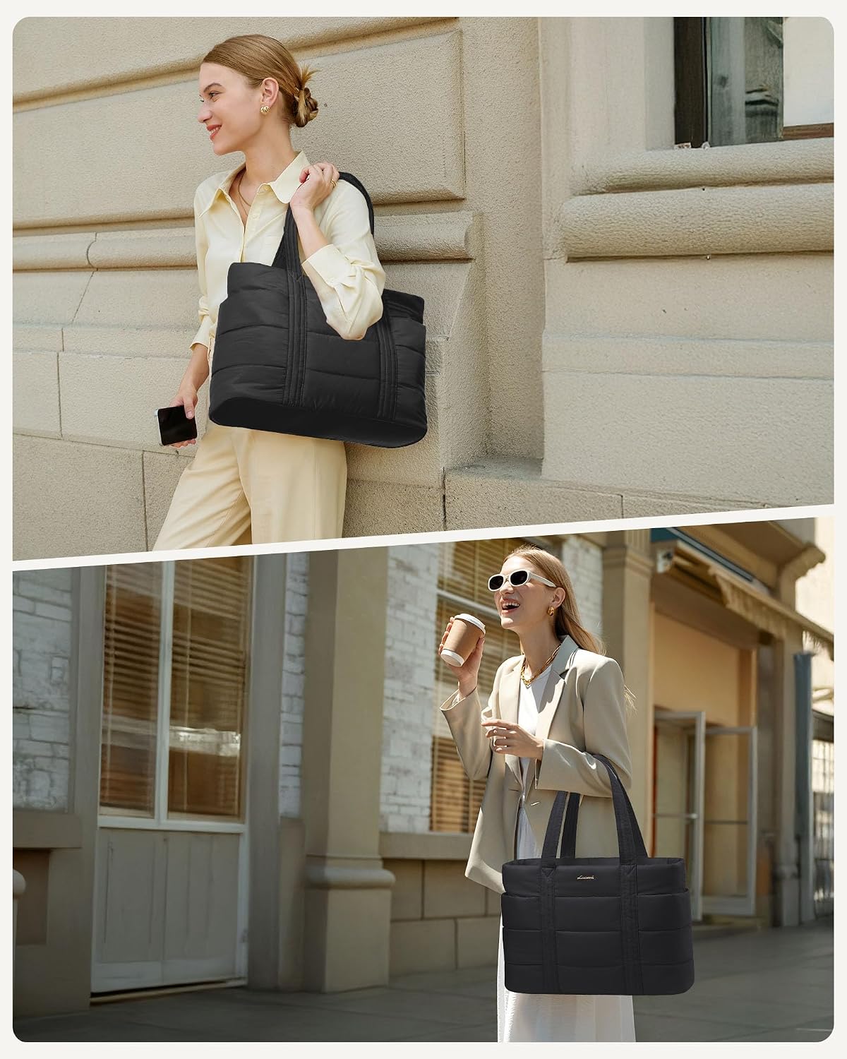 Detalle 2 de LOVEVOOK Bolso Mujer Grande para portátil 15,6"