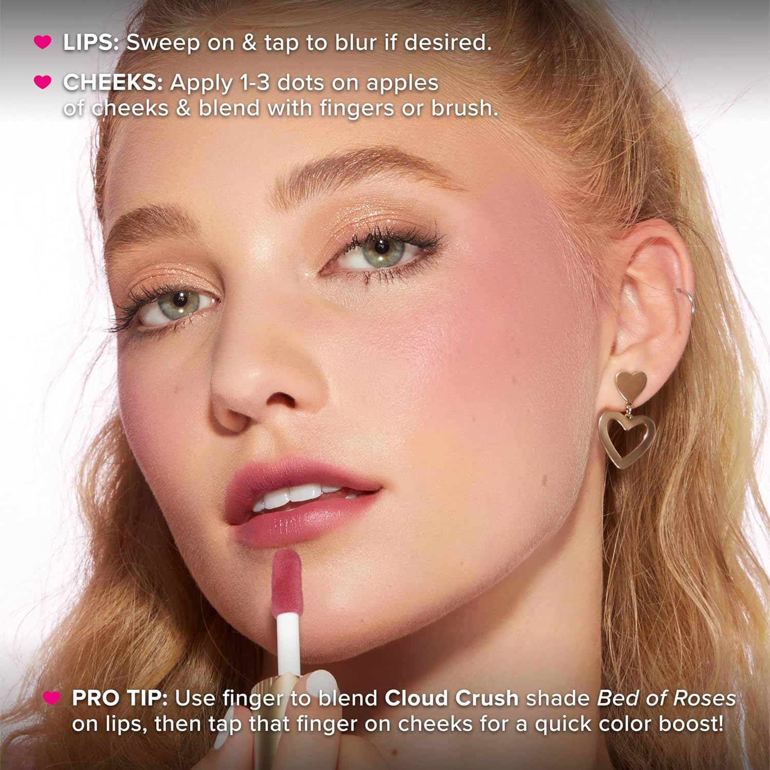 Thumbnail 3 de Too Faced Cloud Crush Whipped Lip & Cheek (4.5ml) – creamy multi-use colour with hyaluronic oil