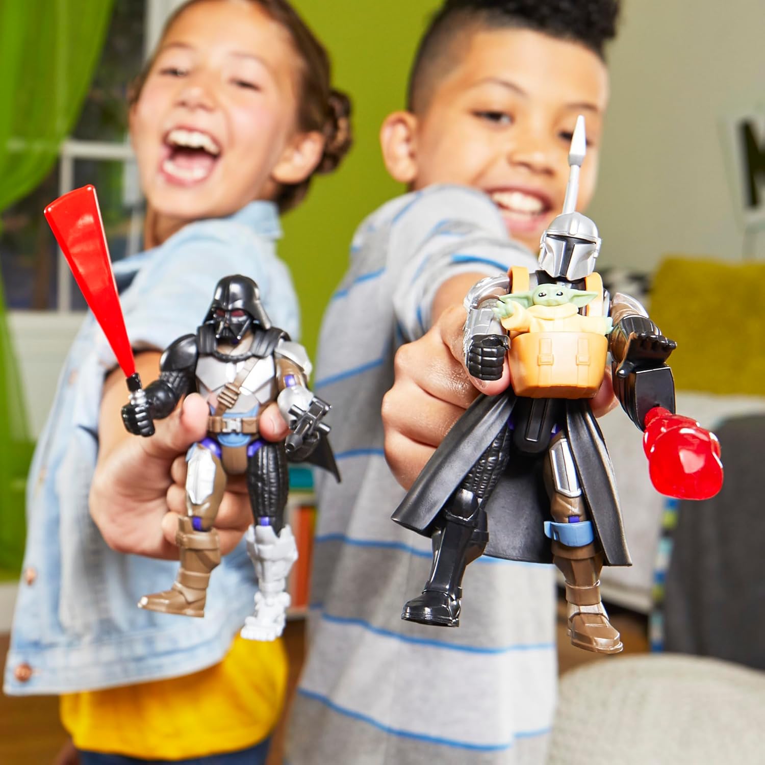 Thumbnail 6 de Star Wars MixMashers Darth Vader Customise Mix-And-Match Deluxe Action Figure & Accessories