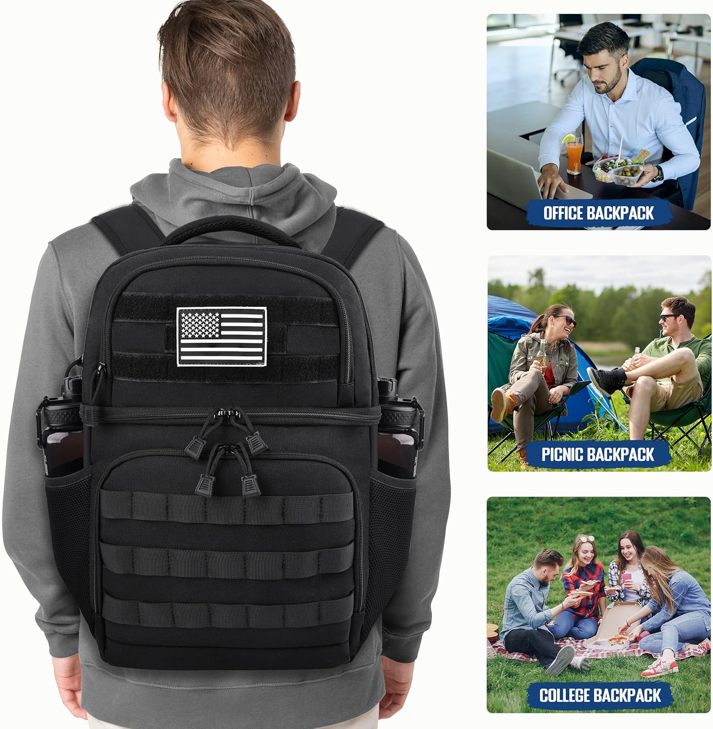 Thumbnail 6 de MOZETO Lunch Backpack for Men
