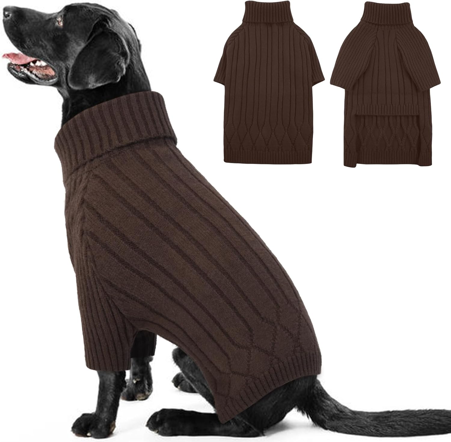 Detalle de OUOBOB Warm Winter XL Dog Jumpers