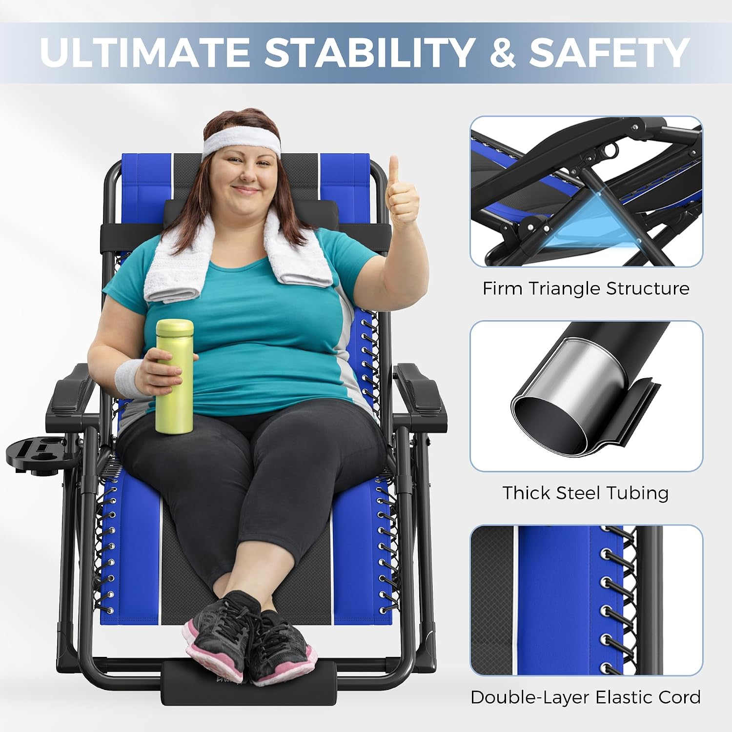 Detalle de UDPATIO Zero Gravity Chair 33-inch