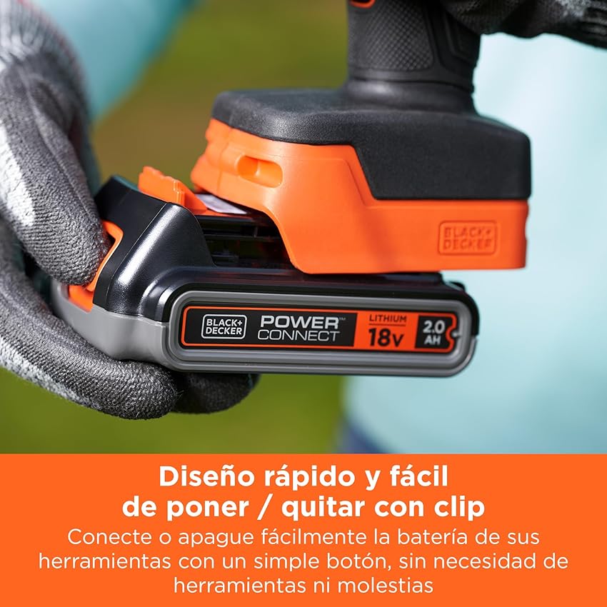 Thumbnail 5 de BLACK+DECKER BL2018-XJ 2,0 Ah batería 18V