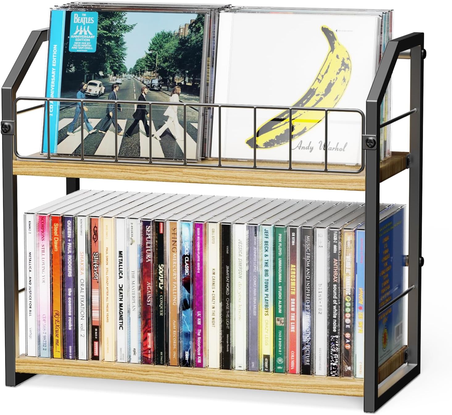 PAPAGIFTREE CD rack holds 60