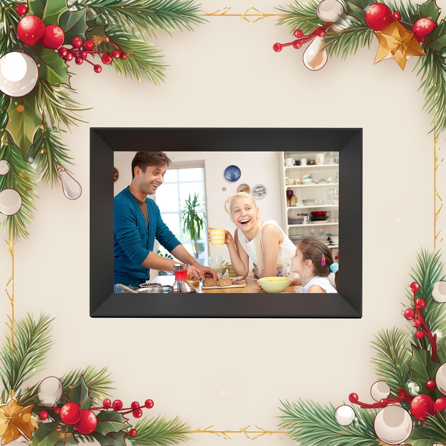 Thumbnail 5 de Frameo 10.1 inch WiFi Digital Photo Frame with HD IPS Touch Screen and 32GB memory