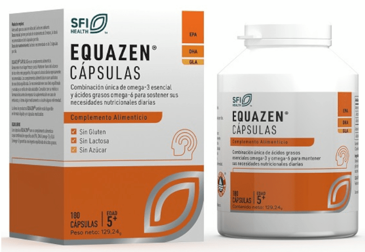Detalle de V Vitae Equazen Omega-3 y 6 180 cápsulas: Apoyo al desarrollo cognitivo (niños a partir de 5 años)