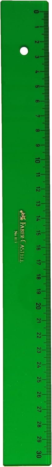 Thumbnail 2 de Faber-Castell 566-28 – Squadra tecnica da 28 cm, Verde: ideale per studio e lavoro d’ufficio