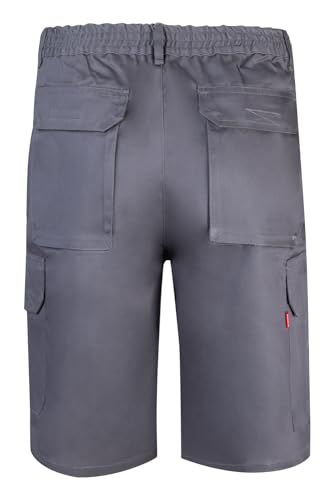 Detalle de VELILLA 344 Bermudas Multibolsillos Gris, Talla 46