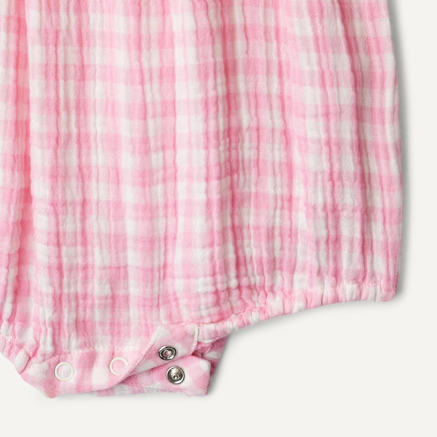Detalle de Amazon Essentials x Sofia Grainge Baby Girls' Cotton Gauze Sleeveless Romper