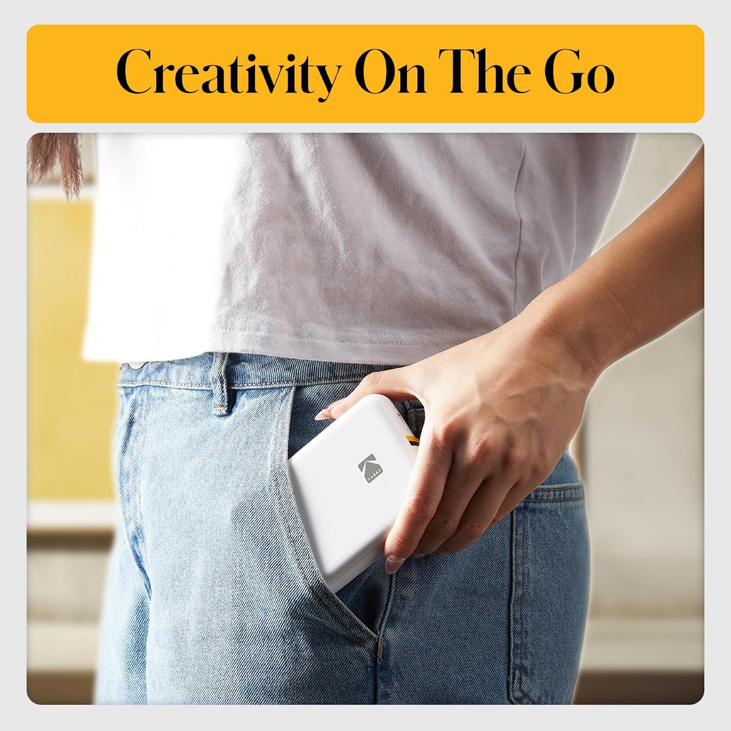 Thumbnail 6 de KODAK STEP Instant Mobile Photo Printer: Compact, Sticky-Back Prints on the Go