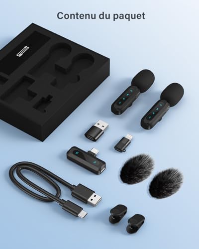 Thumbnail 8 de WARM BOX Micro Cravate sans Fil – Pack 2 pour TikTok, Vlogs et YouTube