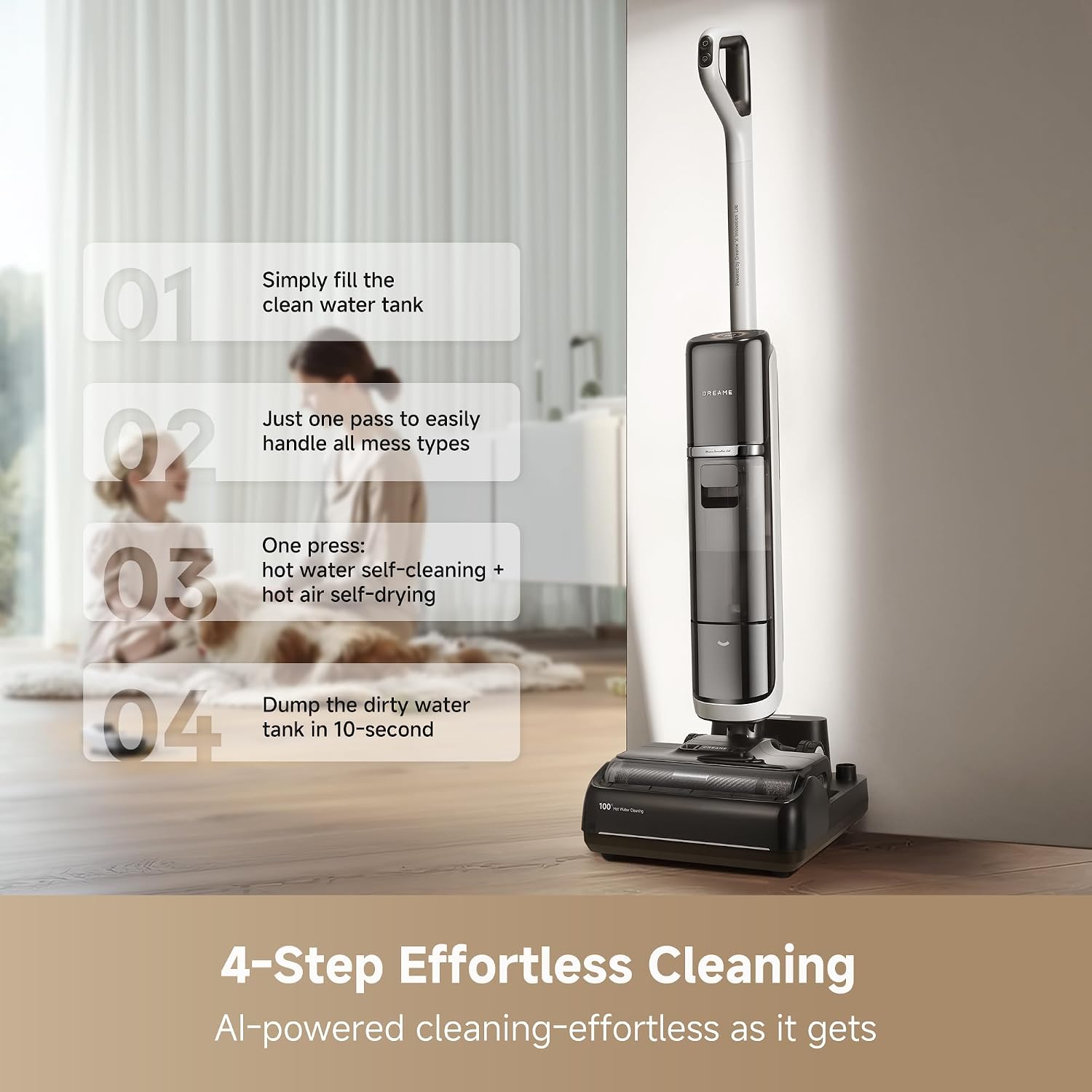 Thumbnail 2 de DREAME H15 Pro Heat Wet Dry Vacuum Cleaner