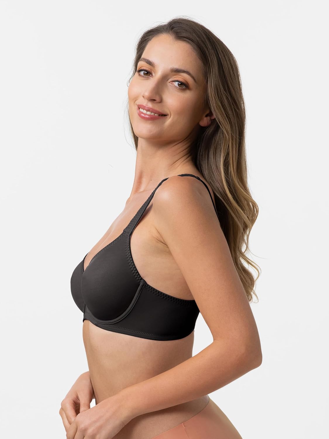 Detalle de Dorina Lindsay-Non Padded Bra BH mit vollständiger Abdeckung – Bügel-BH, unpolstert, Größe A bis DD