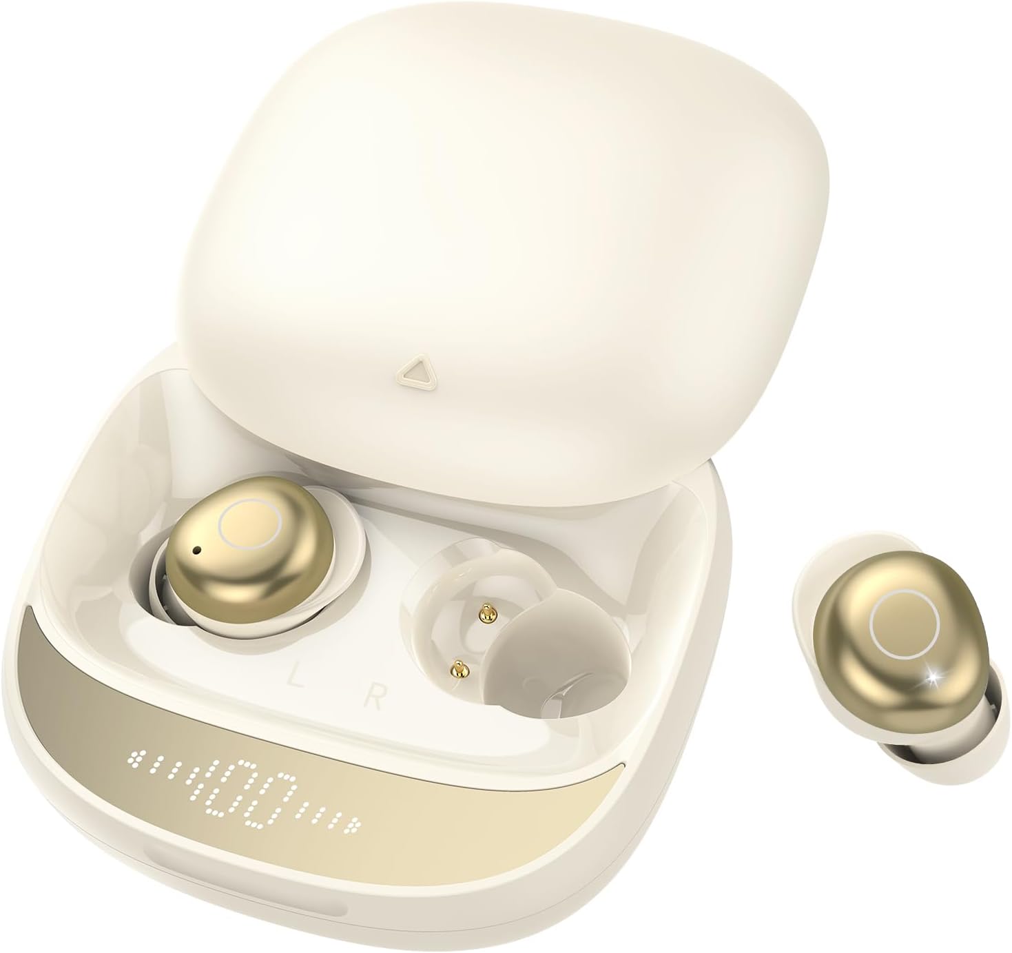 Detalle de ZOVIMAX Écouteurs Bluetooth sans Fil pour Dormir sur le Côté — Sleep Earbuds Esthétique et Confortables