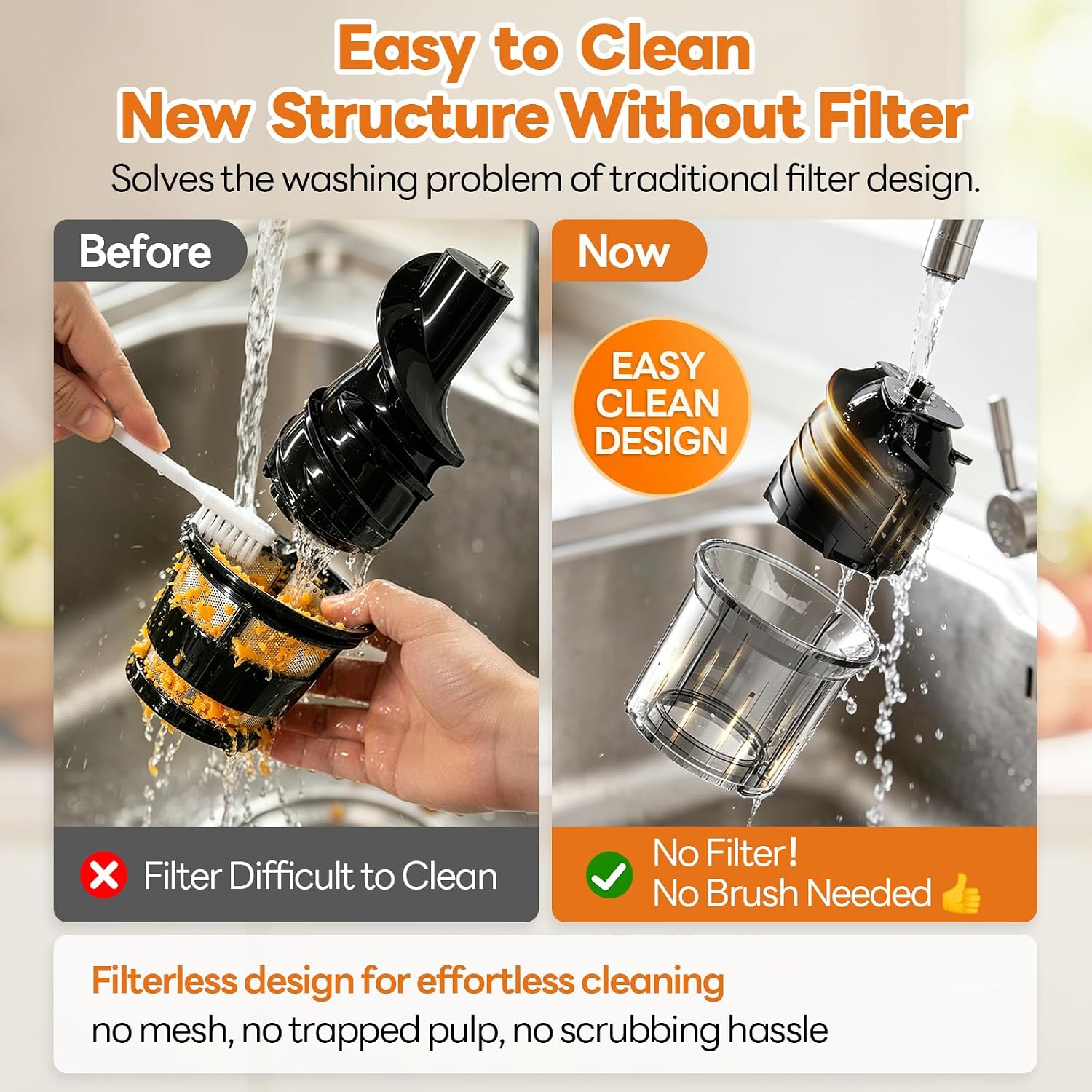 Detalle 2 de Aeitto Cold Press Juicer 100oz