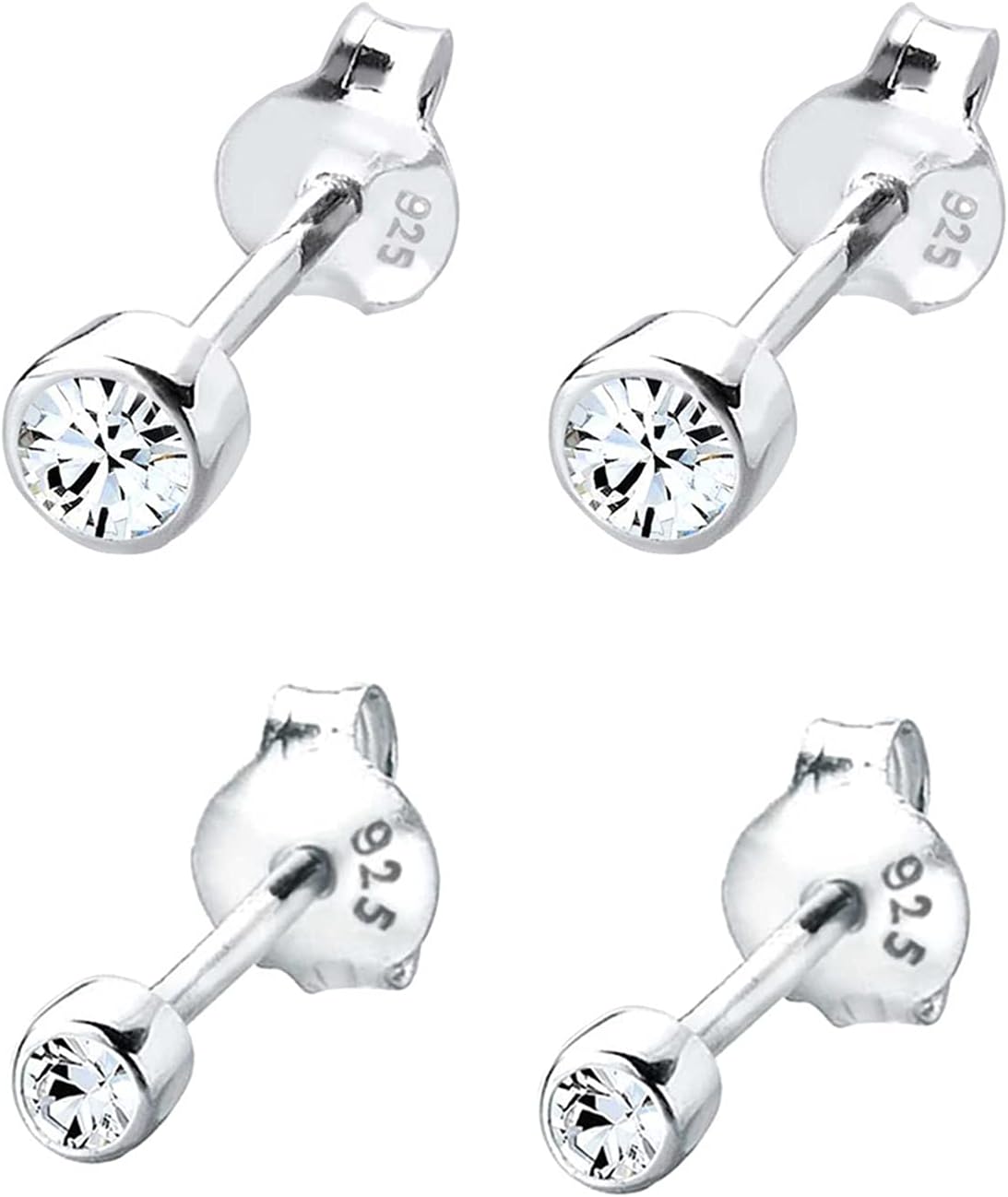 Thumbnail 2 de Elli Pendientes conjunto Plata 925 con cristales