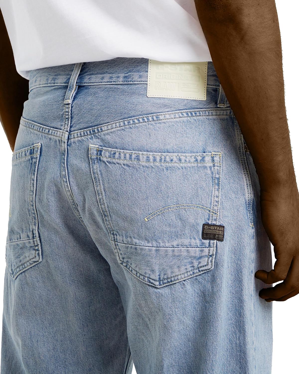 Detalle de G-Star Men's Triple A Regular Straight Jeans