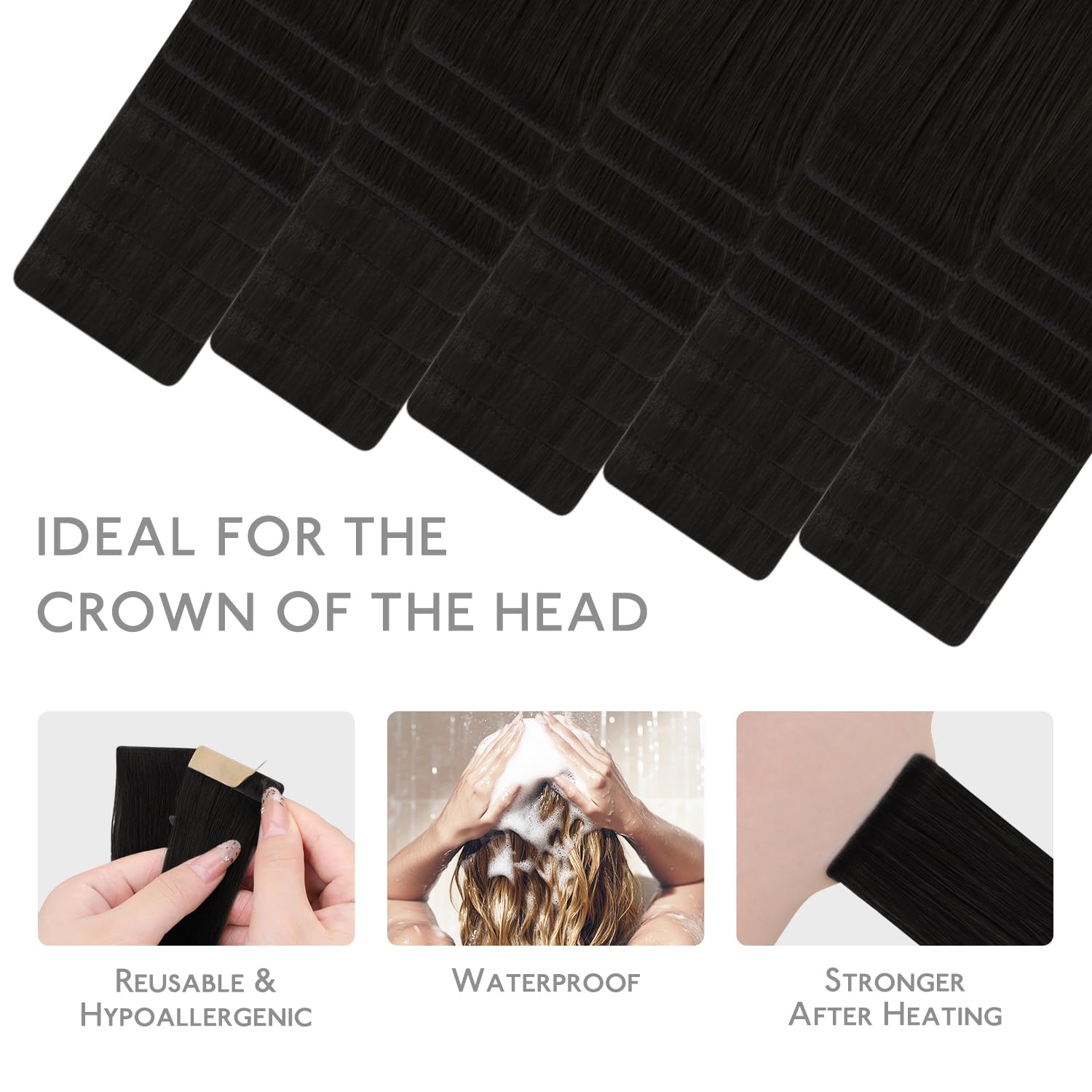 Thumbnail 5 de WENNALIFE Invisi Edge 20 Inch Tape Hair