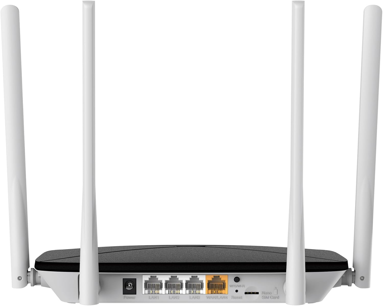 Thumbnail 1 de Mercusys MB135-4G Router WiFi con SIM: 4G LTE Cat4, 1200 Mbps, 4 antenne e VPN