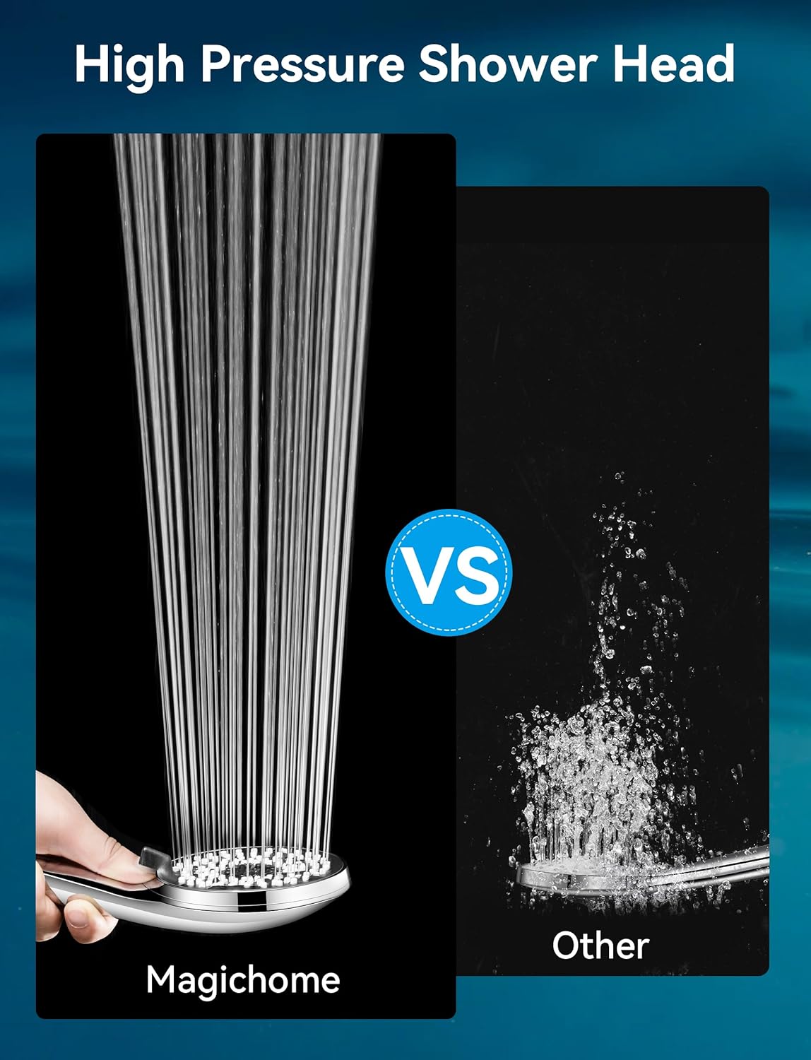 Thumbnail 2 de Magichome Shower Head and Hose 2M high-pressure showerhead