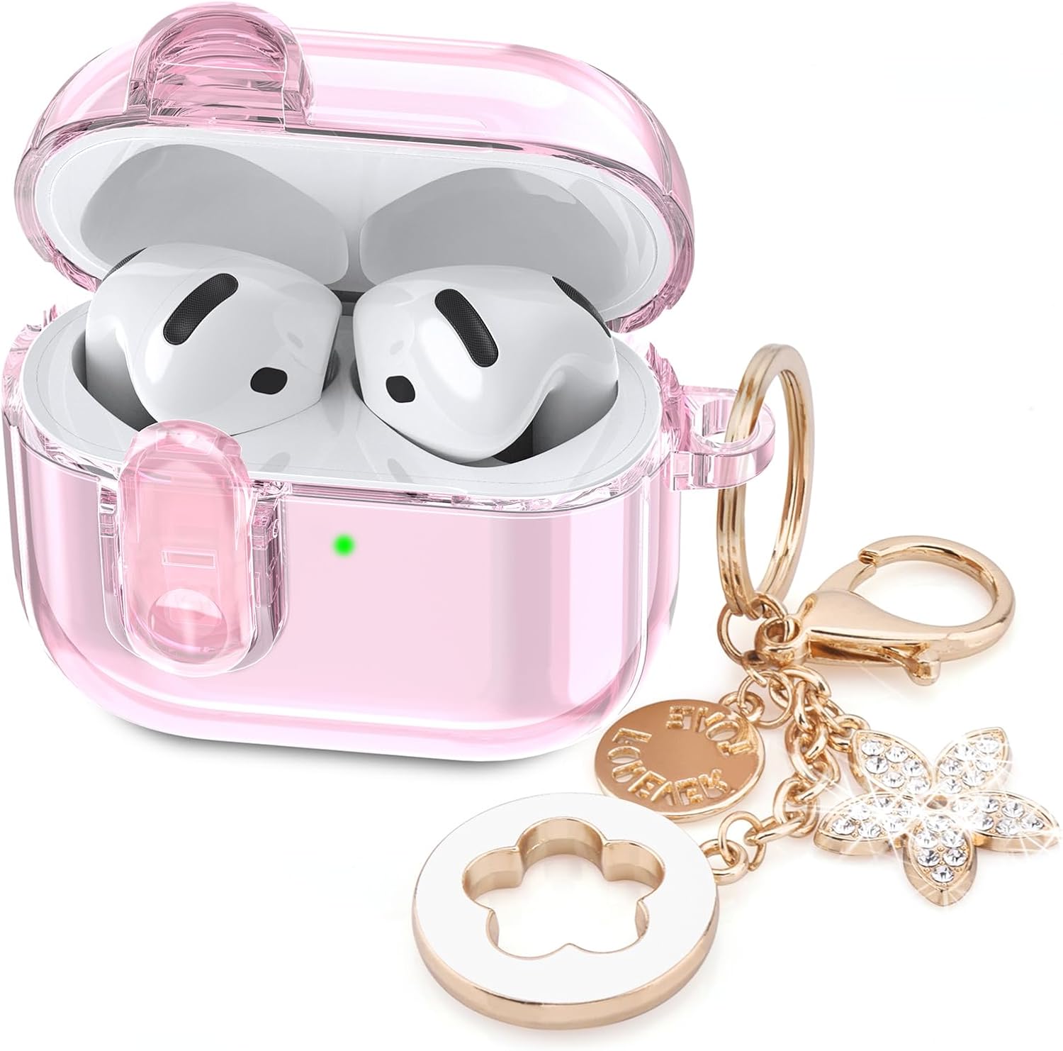 Detalle de VISOOM Clear Case AirPods 4 with Lock